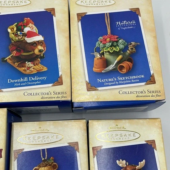Vintage Hallmark Keepsake Ornament Bundle of 10 Boxes - Picture 5 of 13